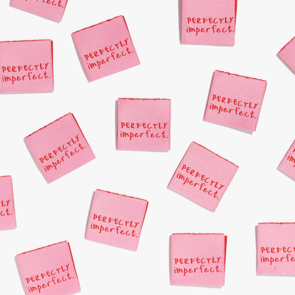 Woven Labels "Perfectly Imperfect" 10 Pack