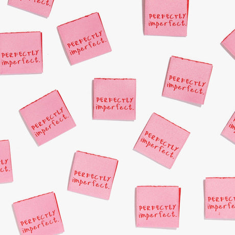 Woven Labels "Perfectly Imperfect" 10 Pack