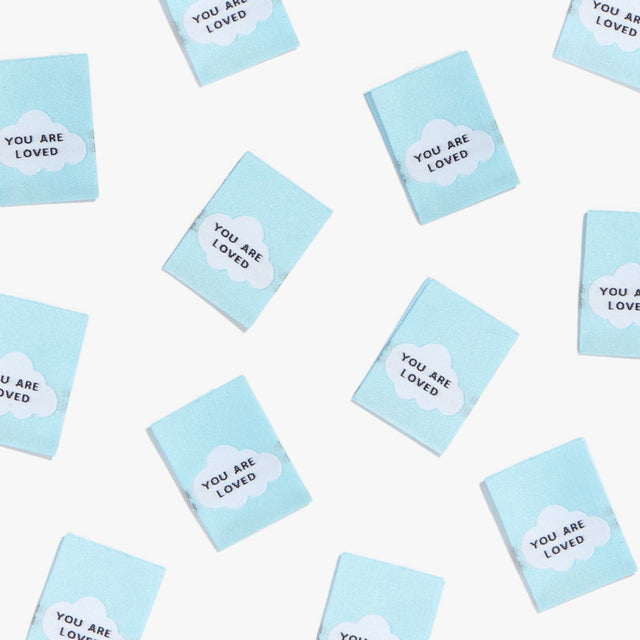 Woven Labels "You are Loved" 10 Pack