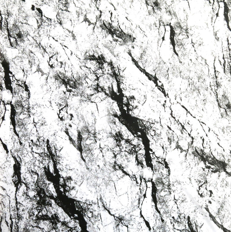 Nylon Spandex Swimsuit Fabric Landslide Black Grey Abstract