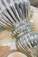 12" Lantern Antique Mercury Glass Ornament