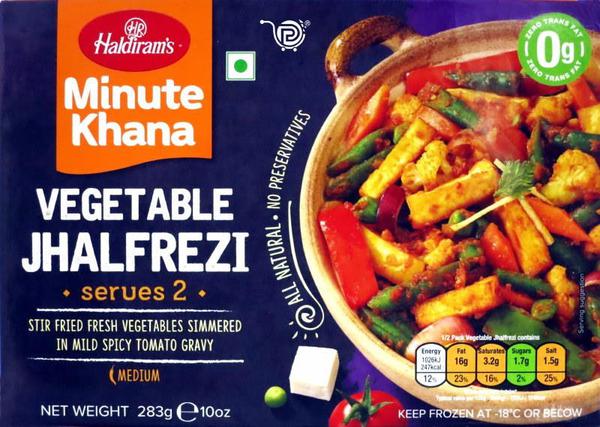 Haldirams Vegetable Jhalfrezi 283 Gm