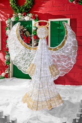 6' Giant Angel - Warm/Cool White