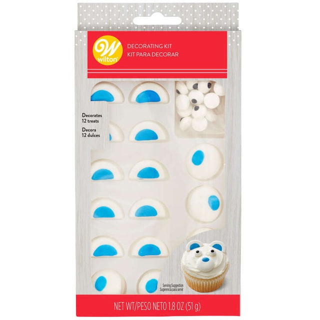 Wilton Polar Bear Cupcake Decorating Kit – Decorates 12 Treats