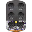 Wilton Halloween Non-Stick 6 cavity mini-Skull-Shaped Cake Pan