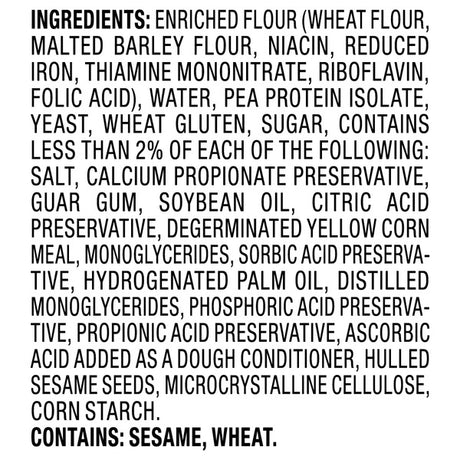 L'oven Fresh Plain Protein Bagels