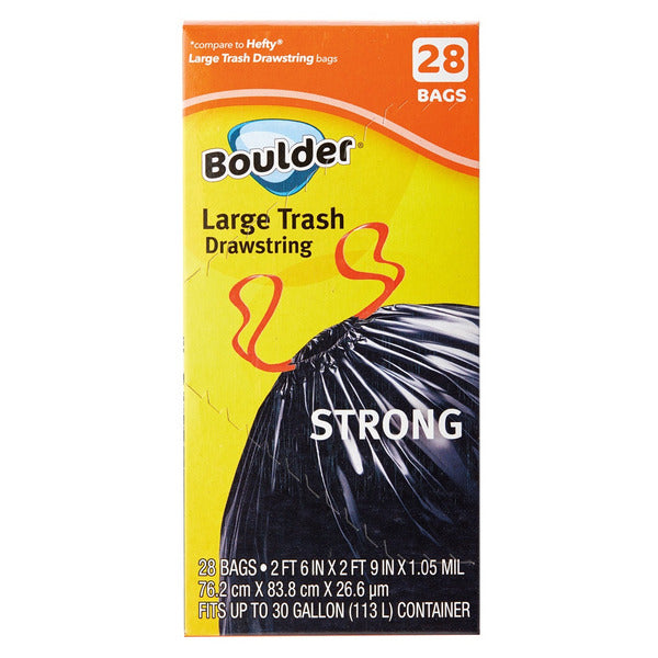 Boulder Large Drawstring Trash Bags