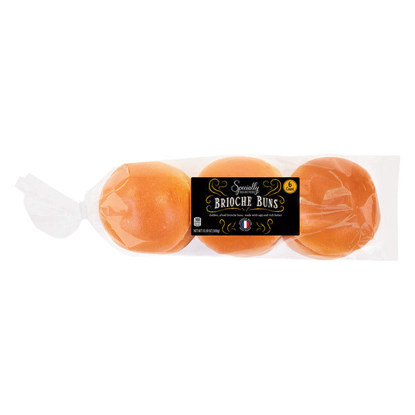 Specially Selected Brioche Buns - 6 Count