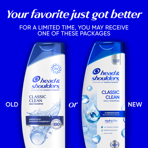 Head & Shoulders Classic Clean Daily Shampoo 12.5 fl oz