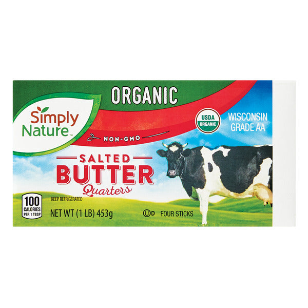 Simply Nature Organic Salted Butter