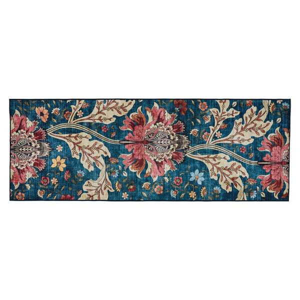 Kirkton House 2x6 Crystal Print Runner, Navy, Floral
