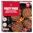 ALDI Party Pack Seasoned Beef Patties