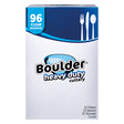 Boulder Heavy Duty Clear Plastic Assorted Cutlery