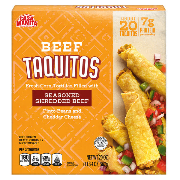 Casa Mamita Beef Taquitos