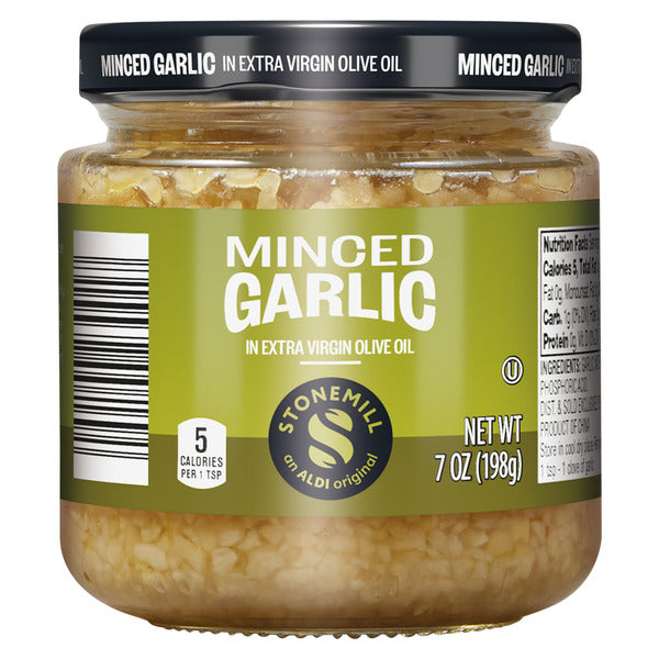 Stonemill Minced Garlic in Extra Virgin Olive Oil