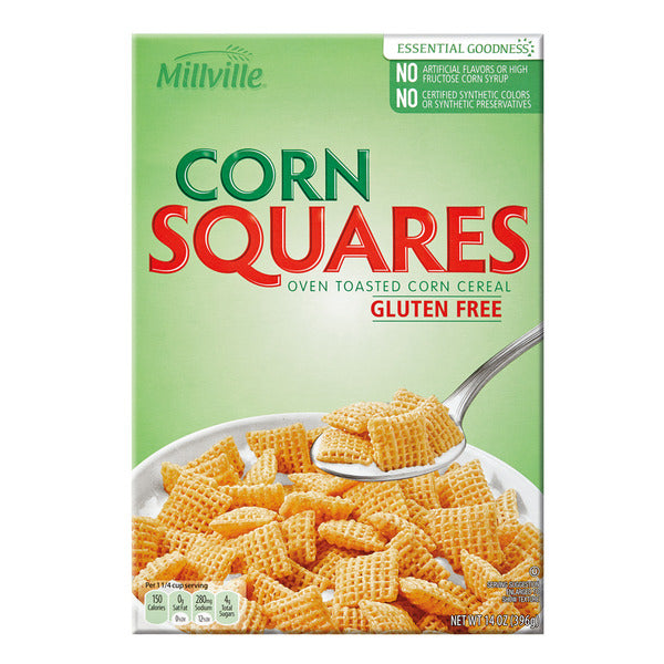Millville Gluten Free Corn Squares Cereal