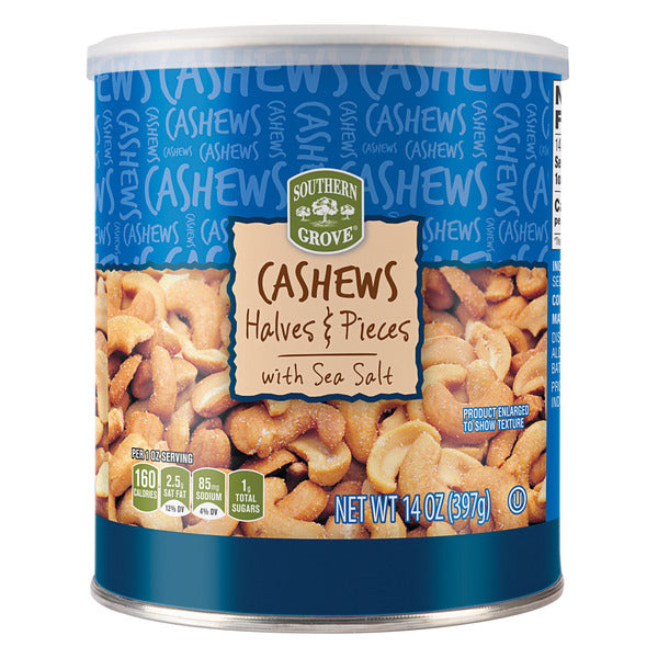 Southern Grove Cashew Halves and Pieces with Sea Salt