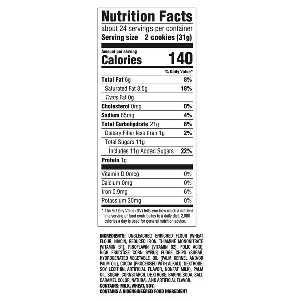 Nabisco Party Size Chewy Chips Ahoy Cookies