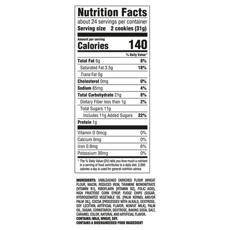 Nabisco Party Size Chewy Chips Ahoy Cookies
