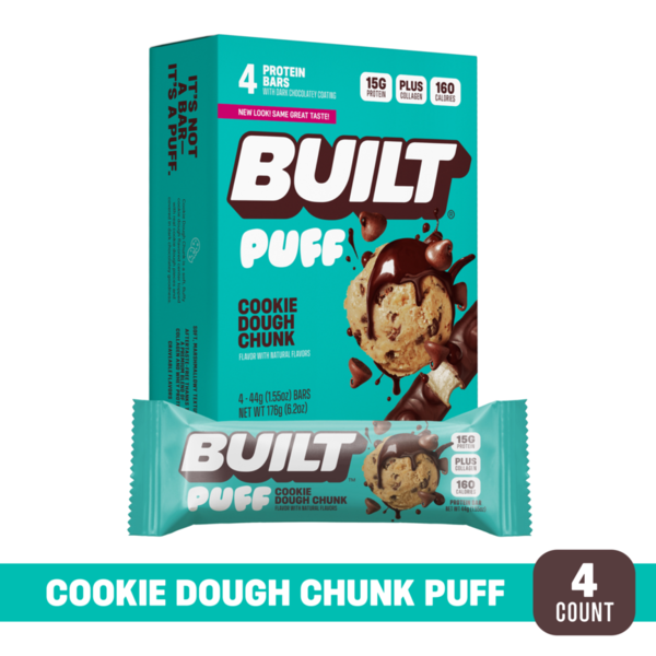 Built Bars Cookie Dough Chunk Built Bar