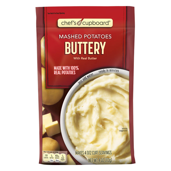 Chef's Cupboard Buttery Instant Mashed Potatoes
