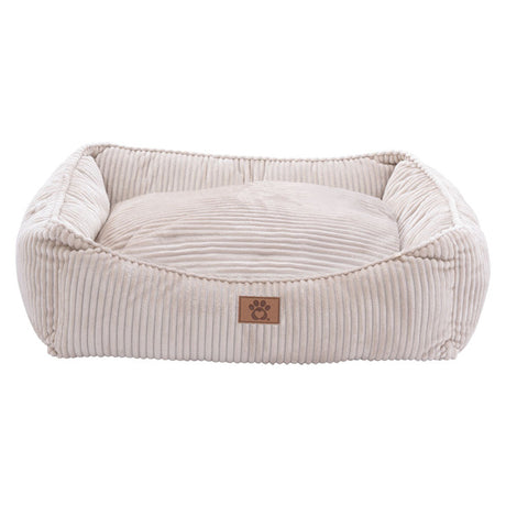 Heart To Tail Corduroy Plush Pet Bed - L
