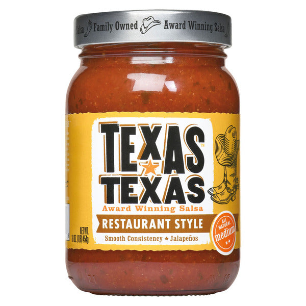 Texas Texas Restaurant Style Salsa, Medium