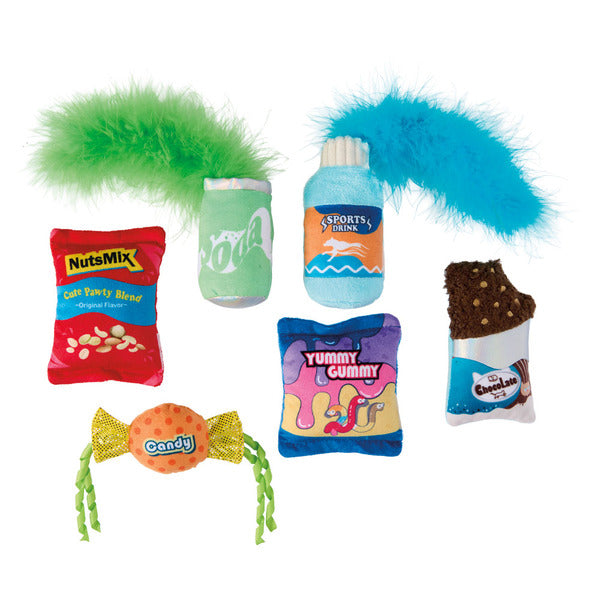 Heart To Tail Cat Snack Toys Set