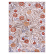 Kirkton House Beige Botanical Crystal Print Area Rug - 6' X 9'