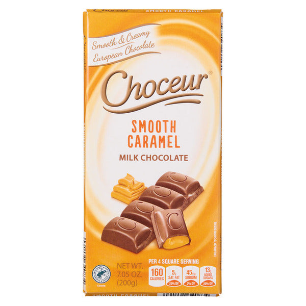 Choceur Smooth Caramel Milk Chocolate Bar