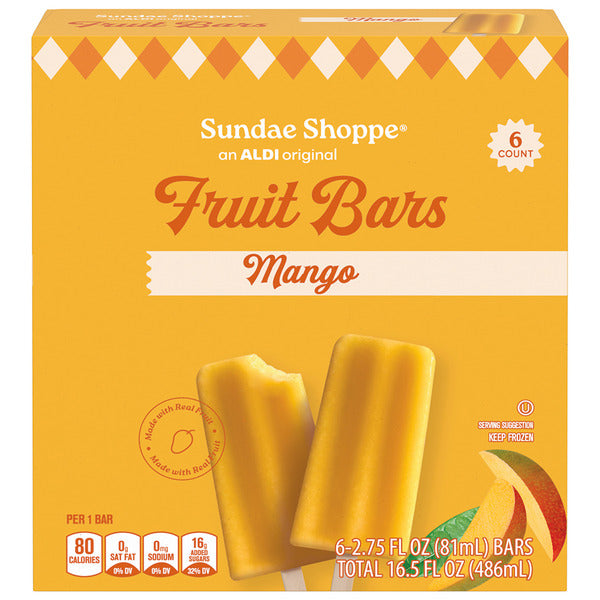 Sundae Shoppe Mango Fruit Bars