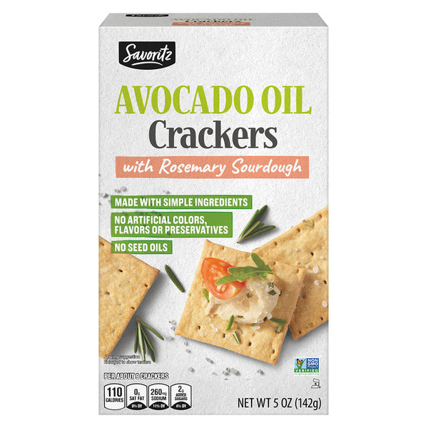 Savoritz Sourdough Rosemary Cracker
