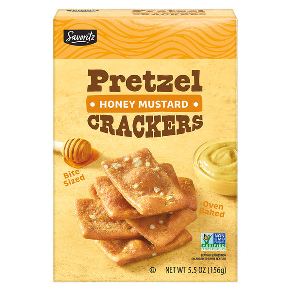 Savoritz Honey Mustard Pretzel Crackers