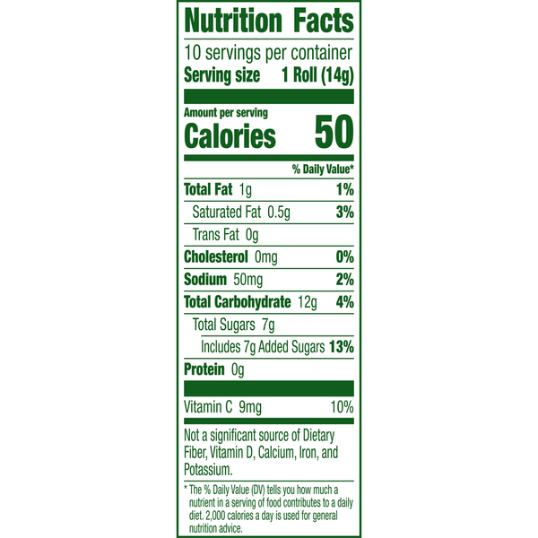 Betty Crocker Tongue Tattoos Fruit Roll-Ups Variety Pack, 10 count