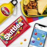 Mars Skittles Original Fruity Chewy Candy 2.17 oz Single Bag
