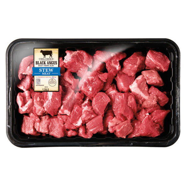 USDA Choice Black Angus Stew Meat, per lb