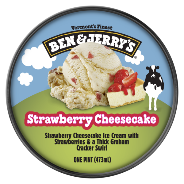 Ben & Jerry's Strawberry Cheesecake Ice Cream