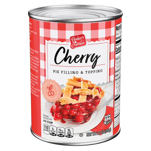 Baker's Corner Cherry Pie Filling & Topping