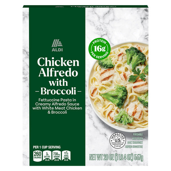 Bremer Creamy Chicken Alfredo with Broccoli