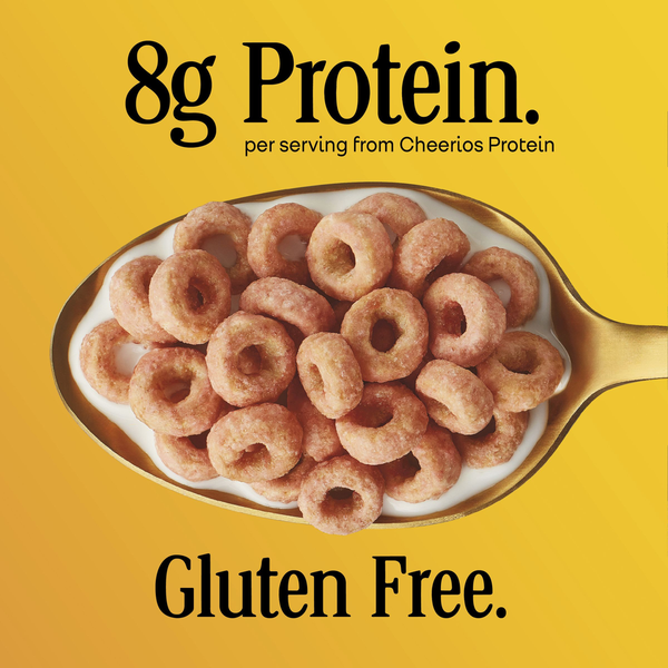 General Mills Gluten Free Strawberry Protein Cheerios Cereal
