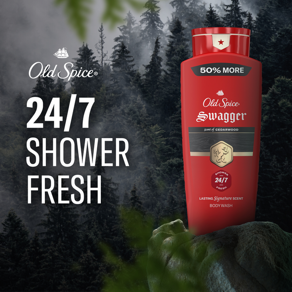 Old Spice Swagger Cedarwood Body Wash 24 fl oz