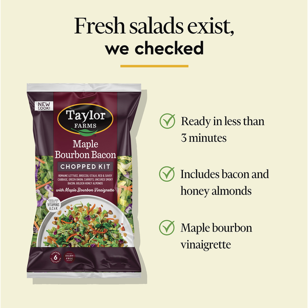 Maple Bourbon Bacon Salad Kit