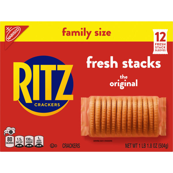Nabisco Family Size Fresh Stacks Crackers