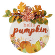 Kirkton House Fall Circle Sign, Hello Pmpkn