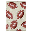 Kirkton House Green Football Vinyl Tablecloth - 60" X 84"