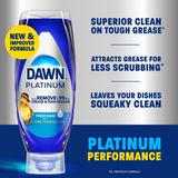 Dawn Platinum EZ-Squeeze Fresh Rain Dish Liquid Soap 82.4 fl oz