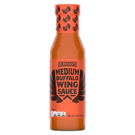Burman's Medium Buffalo Wing Sauce