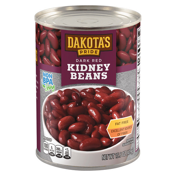 Dakota's Pride Canned Dark Red Kidney Beans
