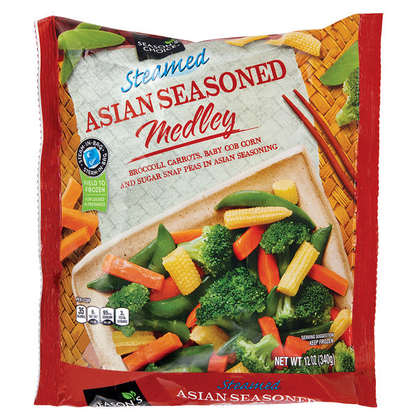 Season's Choice Steamable Frozen Asian Medley