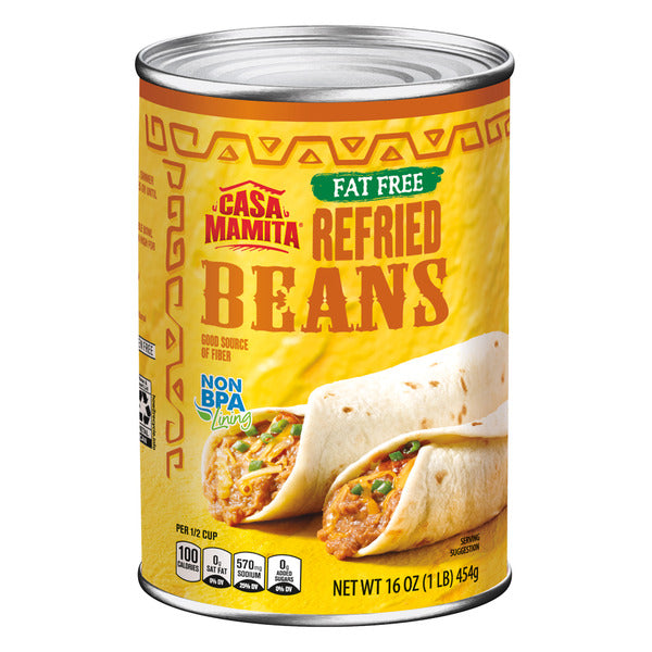 Casa Mamita Fat Free Refried Beans